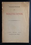 Kurt Wehlte Schrifyleitung - Deutsche Zeitschrift für Maltechnik. 59. Jahrgang 1943, Heft 10/12 Okt/Dez 1943