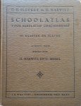 Bleeker, G.H. en Marwitz, H. - Schoolatlas voor bijbelsche geschiedenis in kaarten en platen, voor het onderwijs op scholen en voor catechisaties