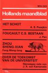 Poll, K.L. (redacteur) - Hollands maandblad 323, oktober 1974