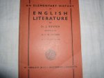 Bouten, Dr. J. - An elementary history of English literature