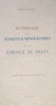 Justice, Jean - Dictionnaire des Marques & Monogrammes de la Faïence de Delft