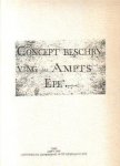 Ampt Epe - Concept Beschryving des Ampts Epe / Concept Beschrijving des Ampts Epe