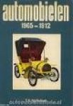 NICHOLSON, T.R. - Automobielen 1905-1912.