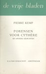 Kemp, Pierre - Forensen voor Cythere en andere gedichten