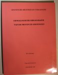 Doornbos, W.G. - Groninger bronnen en toegangen - Genealogische Bibliografie van de Provincie Groningen, nr. 12
