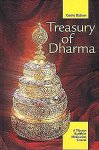 Rabten , Geshe . [ ISBN 9783905497106 ] 2819 - Treasury of Dharma .( A Tibetan Buddhist Meditation Course . )  The 'Treasury of Dharma' illustrates that the teachings of Buddha are indeed a rare and most precious treasure which , if one is able to see its value and is skilfull in using it, not -