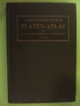 Moerkerken, Dr. P.H.van jr. & Noordhoff, R. - Aardrijkskundige platen-atlas ten gebruike bij het onderwijs in de aardrijkskunde aan gymnasia, hoogere burgerscholen, kweek- en normaalscholen