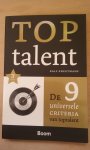 Knegtmans, R. - Toptalent / de 9 universele criteria van toptalent