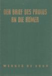 boor, werner de - Wuppertaler Studienbibel, Romer brief