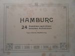 N.n. - Album von Hamburg - 24 Ansichten nach künstlerischen Aufnahmen, in Typo-Chrom-Ausführung