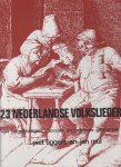 Tiggers, Piet en Jan Mul met zw/w tekeningen van Coby Krouwel - 23 Nederlandse Volksliederen van begeleiding voorzien en opnieuw getoonzet