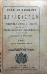 Departement van Oorlog. - Naam- en ranglijst der officieren van het Nederlandsche leger en van dat in Nederlandsch Oost-Indië, alsmede van de Landmacht in West-Indië. 1904.
