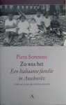 Sonnino, Piera - Zo was het / een Italiaanse familie in Auschwitz