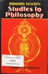 Bhattacharyya, Gopinath (edited by) [Bhattacharya] - Krishnachandra Bhattacharyya; studies in philosophy, volume I and II (bound in one)