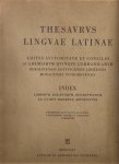  - Thesaurus Linguae Latinae.