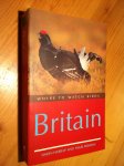 Harrap, Simon & Nigel Redman - Where to watch Birds in Britain