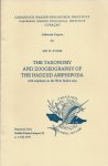 Stock, Jan H. - The Taxonomy and Zoogeography of the Hadzid Amphipoda; with emphasis on the West Indian taxa
