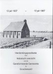 Herdenkingsboekje n.a.v. het 50 jarig bestaan van de Geref. Gemeente te Goudswaard (NIEUW) - 13 juli 1937 - 13 juli 1987