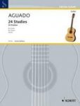 Aguado, Dionisio (Ed. H.M. Koch) - 24 Studies for Guitar/24 Etüden für Gitarre Aguado, Dionisio
