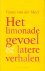 Meer (Eindhoven, 15 december 1952), Vonne van der - Het limonadegevoel  andere verhalen - Dit is het debuut van Vonne van der Meer. Het voertuig van gewaarwordingen, emoties en opinies is in deze verhalen steeds een vrouw - ouder of jonger, met of zonder naam. Zij doet een ontdekking.