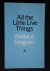 Stegner, Wallace - All the Little Live Things, novel