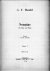 Handel, G.F. - Sonatas For Flute and Piano. Edited by Louis Fleury. Volume 2 (Sonatas V-VIII)