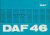 Handleiding DAF 46. Luxe / ...