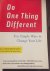 O'Hanlon, William Hudson - Do One Thing Different / Ten Simple Ways to Change Your Life