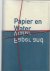 Voorn, H. - Papier & water = Water & paper + 16 handgemaakte papiermonsters / druk 1
