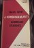 Krishnamurti - Talks with american students 1968 / druk 1