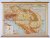 Bakker, W. en Rusch, H. - Schoolkaart / wandkaart van de Landen rond de Donau