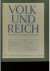 Heiss, Friedrich (Hrsg.) - Volk und Reich Politische Monatshefte