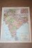  - Oude kaart - Voor-Indië (India, Tibet enz) - circa 1905