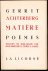 Matière Poèmes / Traduits d...