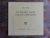Clapham, John. - Dvorak`s First Cello Concerto. [ Beperkte oplage van 100 exemplaren ].