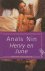 Nin (Neuilly-sur-Seine, 21 februari 1903 - Los Angeles, Californië, 14 januari 1977), Anaïs - Henry en June - Vert. Margaretha Ferguson