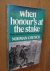 Council, Norman - When honour's at the stake. Ideas of honour in Shakespeare's plays.