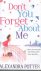 Potter, Alexandra - Don't You Forget About Me