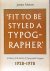 Fit to be styled a typographer