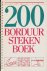 Bommel, Helma - 200 borduurstekenboek. Met ingeplakte plaatjes