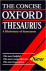 THE CONCISE OXFORD THESAURU...