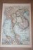  - Oude kaart - Achter-Indië (oa Indo-China) - circa 1905