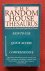 random house thesaurus, the...