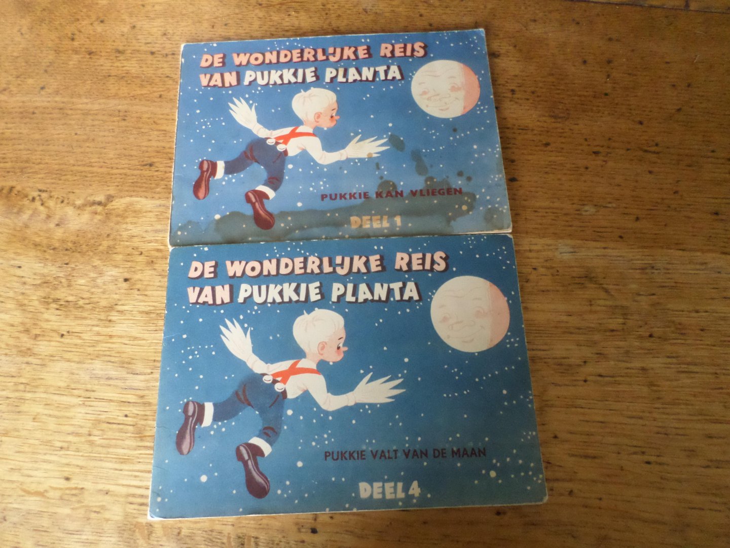 Veeninga, Johan (naverteld door) - De wonderlijke reis van Pukkie Planta deel 4 Pukkie valt van de maan