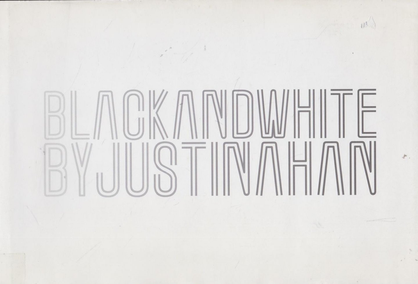 Han, Justina - Black and white