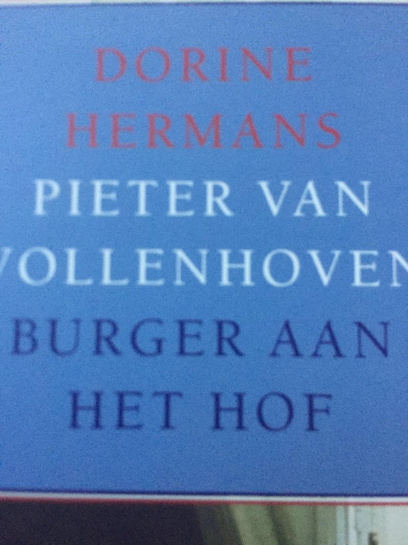 Hermans, D. - Pieter van Vollenhoven. Burger aan het hof / burger aan het hof