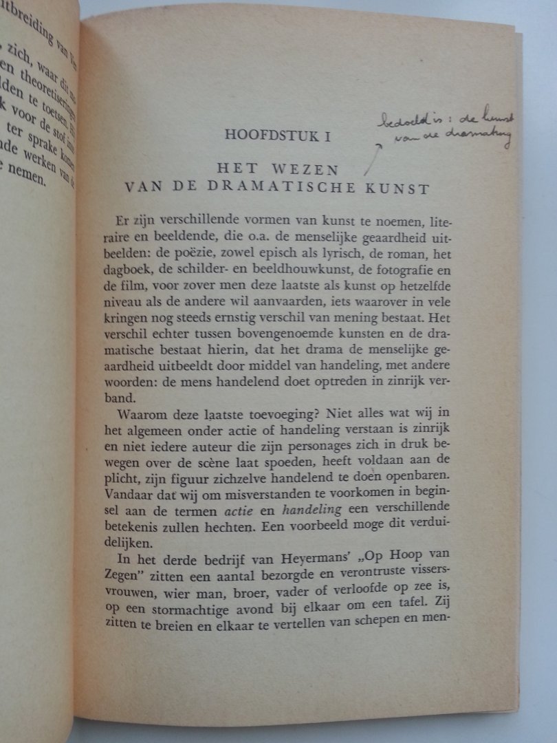Pos, W. Ph. - Dramaturgische verkenningen