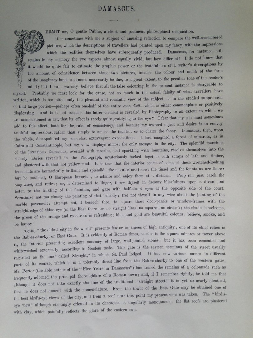 Frith, Francis - Damascus, Series Egypt and Palestine