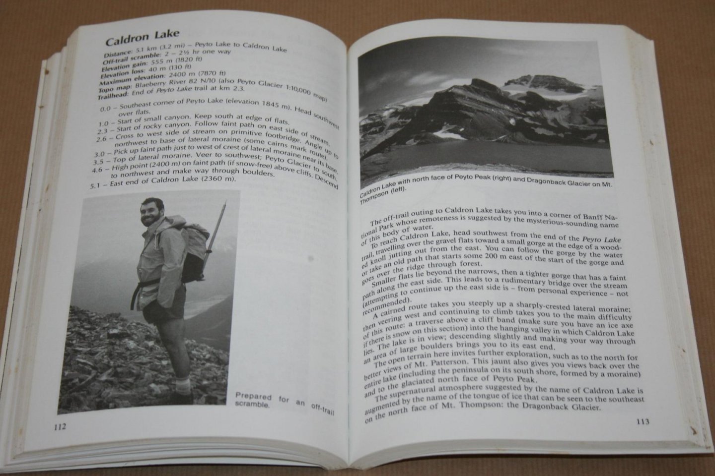 Mike Potter - Backcountry Banff  --  Walking, hiking, backpacking and off-trail scrambling in Banff National Park