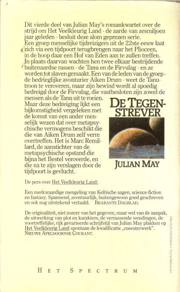 May, Julian .. Vertaald  door Wim Gijsen - De Tegenstrever